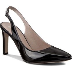 Sandały GINO ROSSI - Florita DCH261-T22-0600-9900-0 99. Czarne sandały Gino Rossi, bez wzorów, ze skóry, eleganckie, bez obcasa, na obcasie, bez zapięcia. W wyprzedaży za 219.00 zł.