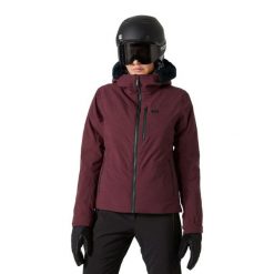 Damska kurtka narciarska Helly Hansen Valdisere 2.0. Brązowe kurtki narciarskie Helly Hansen, bez wzorów, bez kaptura, narciarskie. Za 1,344.50 zł.