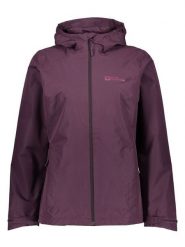 Jack Wolfskin Kurtka przeciwdeszczowa "Besler" w kolorze fioletowym rozmiar: L. Różowe kurtki sportowe Jack Wolfskin, l, bez wzorów, bez kaptura, outdoorowe. Za 297.26 zł.