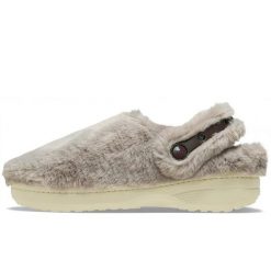 Klapki Crocs Classic Unfurgettable Clog Dorośli. Brązowe klapki Crocs, bez wzorów, z materiału, bez obcasa. Za 362.99 zł.