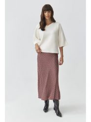 TATUUM Spódnica "Satini" w kolorze czerwonym rozmiar: 34. Czerwone spódnice Tatuum, na co dzień, bez wzorów, z wiskozy, maxi, proste. Za 104.89 zł.