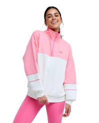 Bluza dla Kobiety ESS ENERGY NEW Różowy. Czerwone bluzy Roxy, l, bez wzorów, z bawełny, bez kaptura. Za 319.99 zł.
