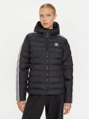 Adidas Kurtka przejściowa adicolor IW5849 Czarny Slim Fit. Czarne kurtki Adidas, s, bez wzorów, z syntetyku, bez kaptura. Za 449.99 zł.