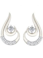 Diamant Vendôme Złote kolczyki-wkrętki z diamentami rozmiar: onesize. Szare kolczyki Diamant Vendöme, z diamentem, złote. Za 674.99 zł.