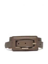 Guess Pasek Damski BW9180 P4425 Brązowy. Brązowe paski Guess, z aplikacjami, z materiału. Za 139.99 zł.