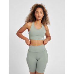 Damski biustonosz sportowy Hummel MT Grace. Zielone bielizna sportowa Hummel, xs, bez wzorów. Za 239.00 zł.