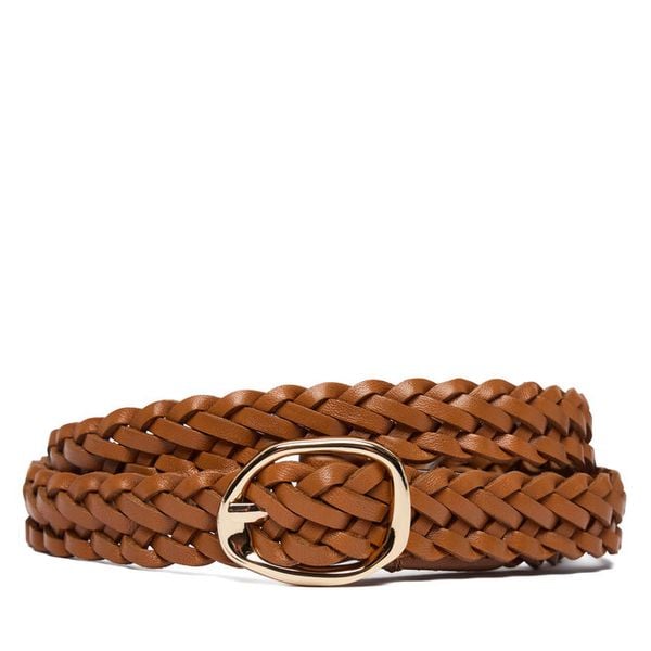 Pasek Tommy Hilfiger. Brązowe paski TOMMY HILFIGER, bez wzorów. Za 249.99 zł.