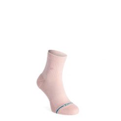 Skarpety Stance Icon Quarter. Czerwone skarpety Stance, bez wzorów. Za 38.99 zł.