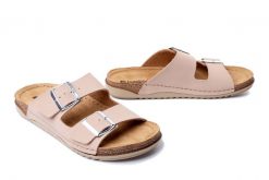 INBLU AA-67 026 piaskowy, klapki damskie. Brązowe klapki Inblu, bez wzorów, bez obcasa. Za 71.99 zł.