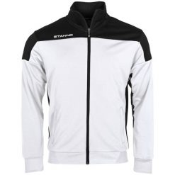 Bluza dresowa zapinana na zamek błyskawiczny Stanno Pride. Białe bluzy STANNO, xl, bez wzorów, z dresówki, bez kaptura. Za 242.00 zł.