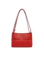 Calvin Klein Torebka Ck Mixmedia Convertible Sm Bag K60K613009 Czerwony. Czerwone torebki klasyczne Calvin Klein, bez wzorów, ze skóry, bez dodatków. Za 219.99 zł.