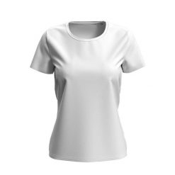 Damska Koszulka Lux. Białe bluzki STEDMAN, xl, bez wzorów, sportowe, bez kołnierzyka, bez ramiączek. Za 42.99 zł.