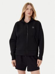 Adidas by Stella McCartney Bluza JV7036 Czarny Loose Fit. Czarne bluzy adidas by Stella McCartney, m, bez wzorów, z syntetyku, bez kaptura. Za 529.99 zł.