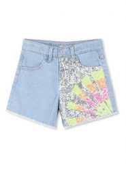 Billieblush Szorty dżinsowe w kolorze błękitnym rozmiar: 110. Niebieskie szorty Billieblush, bez wzorów, z bawełny, klasyczne. Za 165.99 zł.