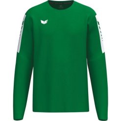 Bluza Erima Intro Szmaragdowa, kontrastowe wstawki. Zielone bluzy Erima, m, bez wzorów, z materiału, bez kaptura. Za 148.50 zł.