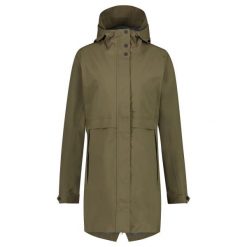Parka Rain Jacket Women Green. Zielone parki AGU, l, z materiału, z kapturem. Za 677.70 zł.