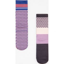 Wzorzyste skarpetki 2 pack - Czarny. Skarpety Reserved. Za 24.99 zł.