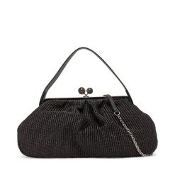 Torebka Weekend Max Mara. Czarne torebki klasyczne Weekend Max Mara, bez wzorów, bez dodatków. Za 1,179.00 zł.