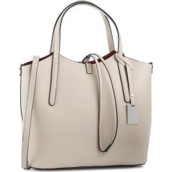 Torebka CREOLE - K10318 Beż. Brązowe shopper Creole, bez wzorów, ze skóry, na ramię, bez dodatków. W wyprzedaży za 209.00 zł.
