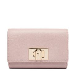 Duży Portfel Damski Furla. Czerwone portfele Furla, bez wzorów. Za 799.99 zł.