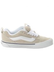 Vans Skórzane sneakersy "Knu Skool" w kolorze beżowym rozmiar: 41. Brązowe trampki Vans, bez wzorów, bez zapięcia. Za 268.55 zł.