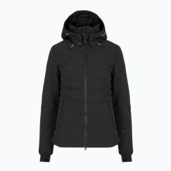 Kurtka narciarska damska BOGNER FIRE+ICE Janka 4. Czarne kurtki narciarskie m, bez wzorów, z elastanu, bez kaptura, narciarskie. Za 2,369.00 zł.