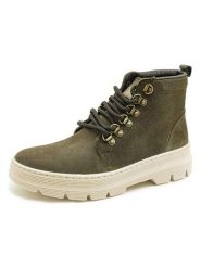Natural world Botki w kolorze khaki rozmiar: 45. Brązowe botki Natural World, bez wzorów, bez obcasa, bez zapięcia. Za 101.23 zł.