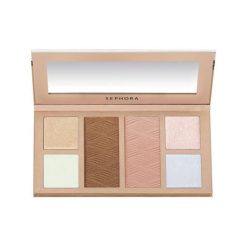Snow glow face palette - Paleta do makijażu promienna zima. Palety cieni SEPHORA COLLECTION. Za 99.90 zł.