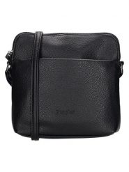 Beagles Skórzana torebka "Tarragona" w kolorze czarnym - 18 x 18,6 x 6 cm rozmiar: onesize. Czarne torby na ramię Beagles, bez wzorów, z materiału, na ramię, bez dodatków. Za 92.42 zł.