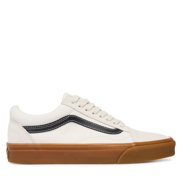 Tenisówki Vans. Białe trampki Vans, bez wzorów, bez zapięcia. Za 399.99 zł.