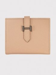 Lucky Bees Portfel w kolorze beżowym - 12 x 10 x 1,5 cm rozmiar: onesize. Brązowe portfele Lucky Bees, bez wzorów, z materiału. Za 65.99 zł.