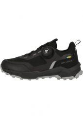 Buty trekkingowe Whistler Menfi Q-lock. Czarne trekkingi Whistler, z materiału. Za 225.00 zł.