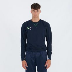 Bawełniana bluza Napix. Niebieskie kolczyki ELPLAYER. Za 54.90 zł.