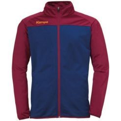Bluza Kempa Prime Poly Jacket. Czerwone bluzy Kempa, bez wzorów, bez kaptura. W wyprzedaży za 169.50 zł.