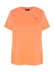 Chiemsee Koszulka w kolorze pomarańczowym rozmiar: XL. Pomarańczowe bluzki Chiemsee, xl, bez wzorów, z bawełny, bez kołnierzyka, bez ramiączek. Za 52.55 zł.