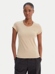 G-Star Raw T-Shirt Eyben D24533-4107 Écru Slim Fit. Białe t-shirty G-Star, xl, bez wzorów, z bawełny, bez kołnierzyka, bez ramiączek. Za 84.99 zł.