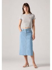 Levi's Spódnica w kolorze błękitnym rozmiar: W28. Niebieskie spódnice Levi's®, na co dzień, s, bez wzorów, z bawełny, klasyczne, maxi, proste. Za 145.95 zł.