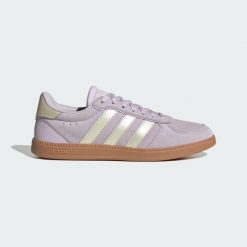 Buty Breaknet Sleek. Brązowe trekkingi Adidas, ze skóry, trekkingowe. Za 259.00 zł.