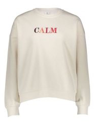 Vero Moda Bluza w kolorze kremowym rozmiar: XL. Brązowe bluzy Vero Moda, xl, bez wzorów, bez kaptura. Za 69.91 zł.