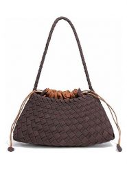 SUVRAI Torebka w kolorze brązowym - 35 x 20 x 12 cm rozmiar: onesize. Brązowe torby na ramię SUVRAI, bez wzorów, z materiału, na ramię, bez dodatków. Za 152.99 zł.