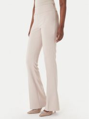 Rinascimento Spodnie materiałowe CFC0127876003 Beżowy Slim Fit. Brązowe spodnie materiałowe Rinascimento, s, bez wzorów, z materiału. Za 439.99 zł.