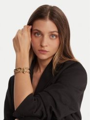 Furla Bransoletka Mianuvola Bangle Band WJ00266-MT0000-ORO000-1-007-20-CN-L Złoty. Żółte bransoletki Furla, metalowe. Za 609.99 zł.
