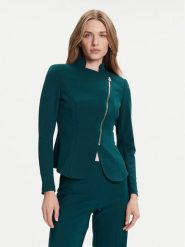 Rinascimento Marynarka CFC0125220003 Zielony Slim Fit. Zielone marynarki i żakiety Rinascimento, s, bez wzorów, z syntetyku. Za 559.99 zł.