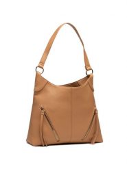 Jenny Fairy Torebka RD0348 Brązowy. Brązowe torebki klasyczne Jenny Fairy, bez wzorów, ze skóry, bez dodatków. Za 53.99 zł.