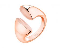 Pierścionek z mosiądzu pozłacany z kwarcami. Pierścionki Artelioni, z kwarcem, pozłacane. Za 219.00 zł.