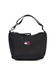 Tommy Jeans Torebka Tjw Heritage Shoulder Bag AW0AW15823 Czarny. Czarne torebki klasyczne Tommy Jeans, bez wzorów, z jeansu, bez dodatków. Za 179.99 zł.