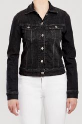 LEE SLIM RIDER DAMSKA KURTKA JEANSOWA BLACK ORRICK L541DWJN 112112643. Czarne kurtki Lee, l, bez wzorów, z jeansu, bez kaptura. Za 209.99 zł.