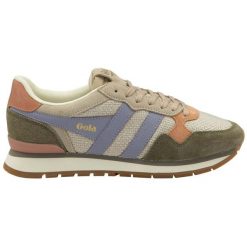 Sneakersy damskie Gola Colorado. Brązowe obuwie sportowe Gola, bez zapięcia. Za 425.50 zł.