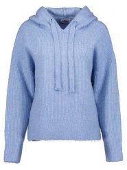 Blue Seven Sweter w kolorze błękitnym rozmiar: 38. Niebieskie swetry Blue Seven, bez wzorów, prążkowane, bez ramiączek. Za 87.81 zł.