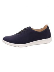Legero Skórzane sneakersy "Lucca" w kolorze granatowym rozmiar: 39. Niebieskie trampki Legero, bez wzorów, bez zapięcia. Za 246.53 zł.